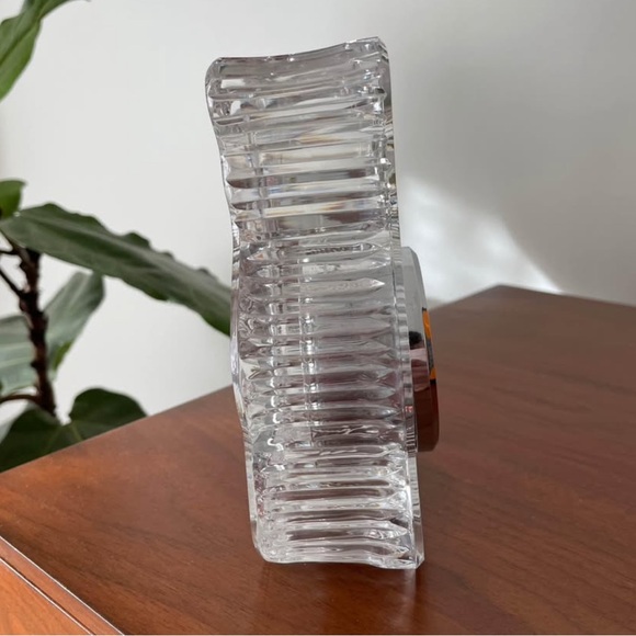 Waterford Crystal Bear Clock - Elegant Clear Design - Picture 5 of 9